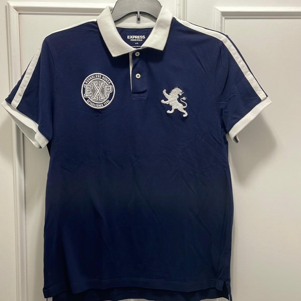 Express pique polo shirt